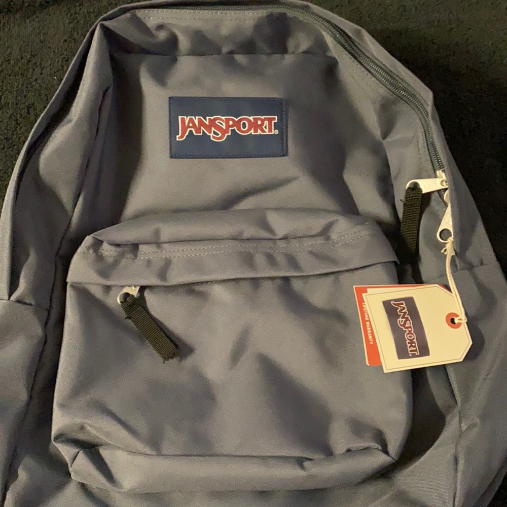 Deep Grey Jansport Backpack
